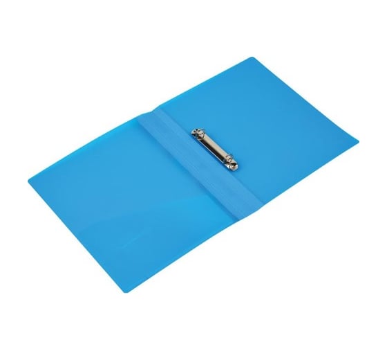 Пластиковая папка 30 шт в упаковке Attache Diagonal на двух кольцах синий 391356