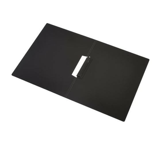 Папка 50 шт в упаковке Attache с клипом черная 327145
