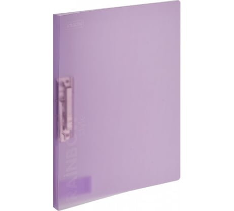 Папка Attache Rainbow Style с зажимом фиолетовый 488258