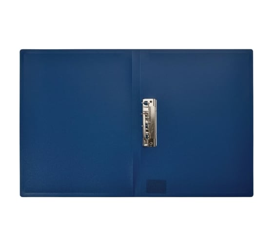 Папка 30 шт в упаковке Attache Economy 055Z-E с металлическим зажимом синий 710168