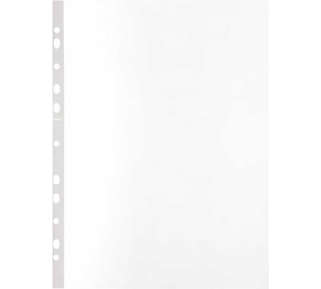 Папка Attache Economy Стандарт файл-вкладыш с перфорацией А4, 100 шт в упаковке 1160670