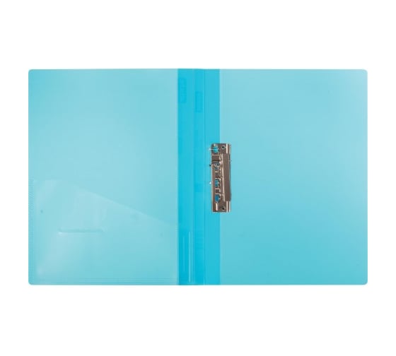 Папка 30 шт в упаковке Attache Diagonal с зажимом синий 391371
