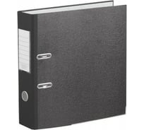 Папка-регистратор Attache 75 мм мрамор, металлический уголк, черный корешок 1057408