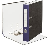 Папка-регистратор Attache Economy 50 мм мрамор с синим корешком, металлический уголок 1209131