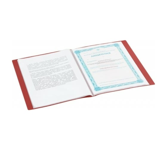 Файловая папка Attache KT-20/07 красная 50840