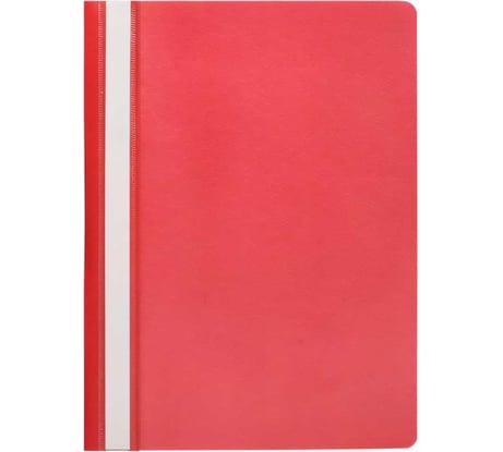 Папка-скоросшиватель Attache Economy 100/110 A4 красный 10 шт в упаковке 875573