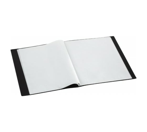 Файловая папка 40 шт в упаковке Attache KT-40/07 черная 50847