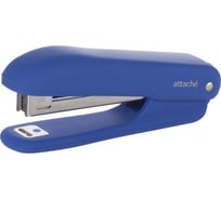 Степлер Attache Comfort №10, soft touch покрытие, до 12 листов, синий 575354