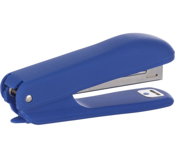 Степлер Attache Comfort №10, soft touch покрытие, до 12 листов, синий 575354