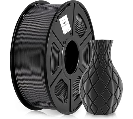 Пластик для принтера CACTUS 3D CS-3D-TPU-0.8KG-BLACK TPU диаметр 1.75 мм, 0.8 кг, 1 цвет 2022745