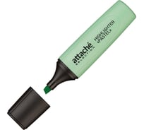 Маркер 12 шт в упаковке Attache Selection Pastel выделитель текста 1-5 мм зелёный 958588