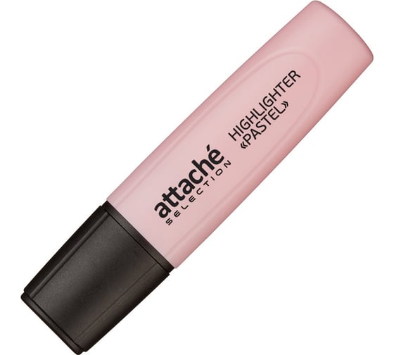 Маркер Attache Selection Pastel выделитель текста 1-5 мм розовый 958589