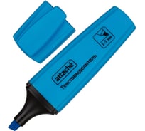 Маркер 12 шт в упаковке Attache Palette выделитель текста 1-5 мм голубой 426888