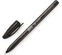 Гелевая неавтоматическая ручка 12 шт в упаковке Attache Glide TrioGel 0.5 мм черная 722455