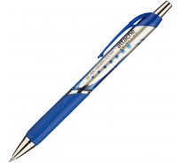 Гелевая ручка 12 шт в упаковке Attache Selection Galaxy синий корпус цвет чернил синий 389765
