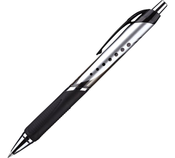Ручка гелевая автомат.Galaxy,черн.корп,черный,манж Attache 389766