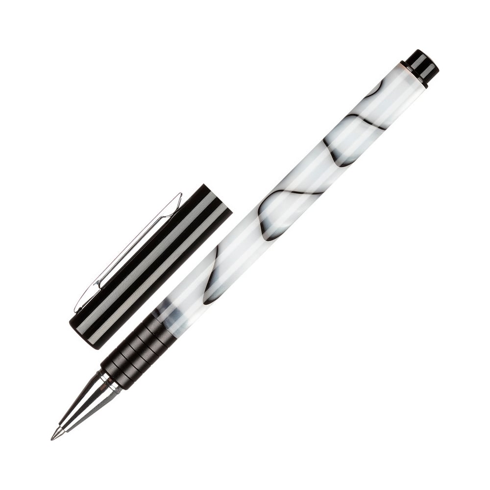 Гелевая неавтоматическая ручка Attache Selection корпус серый с .