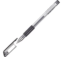 Гелевая ручка 12 шт в упаковке Attache Gelios-010 черный стержень 0.5 мм 613142