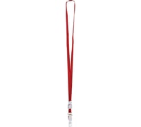 Держатель для бейджа с замком на кнопке Attache K-1009 красный, 5 шт/уп 1029479