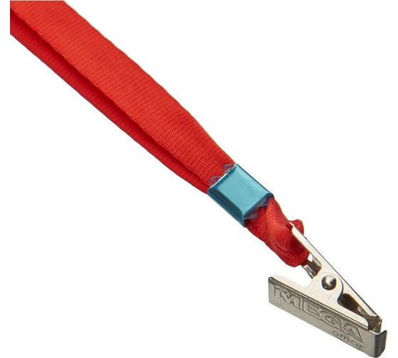 Держатель для бейджа с клипом Attache K-1081 красный, 5 шт/уп 1029476