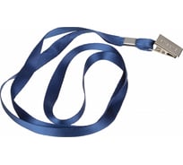 Держатель для бейджа с клипом Attache K-1081 синий, 5 шт/уп 1029475