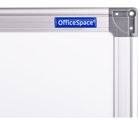 Магнитно-маркерная доска Office Space 60х90 см алюминиевая рамка, полочка WBS_9307