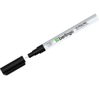 Маркер-краска Berlingo "Uniline PA100" черная, 1мм, нитро-основа, 12 шт. BMk_02301
