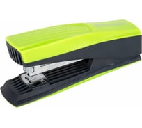 Степлер BRAUBERG №24/6, 26/6 Super, до 30 листов, зелено-черный 272741