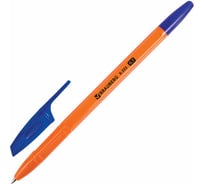 Ручка шариковая BRAUBERG X-333 Orange 12 и 1 в подарок, синяя, комплект 13 шт, 0.35 мм 144254