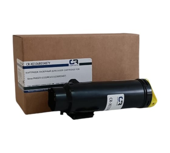 Картридж лазерный COPYRITE CR-XE106R03487Y 106R03487 желтый (2400стр.) для Xerox Phaser 6510/WC6515 2044174 1