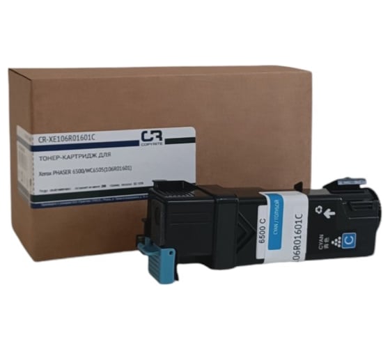 Картридж лазерный COPYRITE CR-XE106R01601C 106R01601 голубой (2500стр.) для Xerox Phaser 6500/WC6505 2044168 1