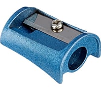 Металлическая точилка 40 шт в упаковке Attache Selection одно отверстие синяя 1019187