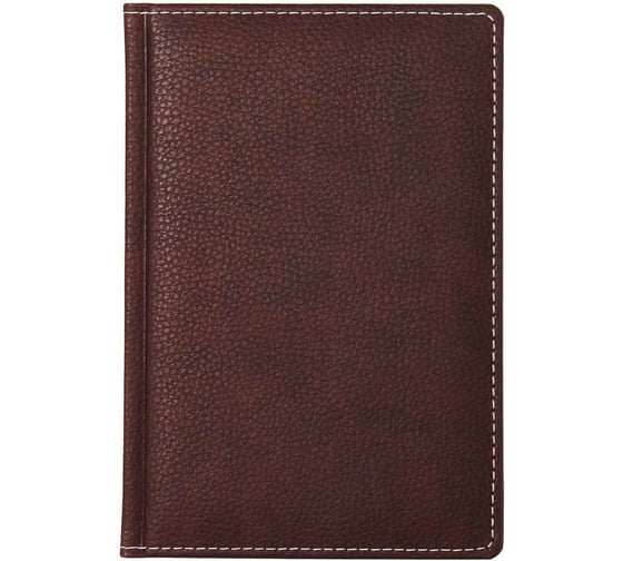 Алфавитная книжка Attache Bizon А5, 142х210 мм, 120 листов, бордовый, белая прострочка 852902 1