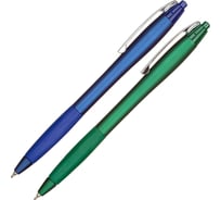Шариковая ручка Attache Selection Pearl touch Glide RT 0,3 мм, 2 шт в блистере, синий 966894