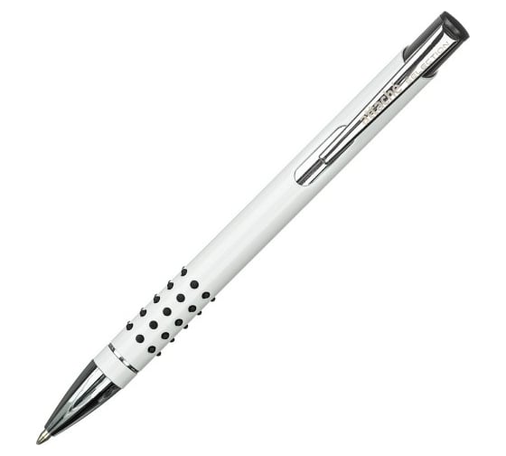 Автоматическая шариковая ручка Attache Selection Black and White синий, 2 шт в блистере 1038974