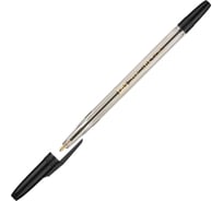 Шариковая ручка 50 шт в упаковке Attache Corvet черная 07 мм 447474