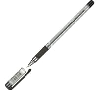 Шариковая масляная ручка 12 шт в упаковке Attache Expert с манжеткой черный стержень 569016