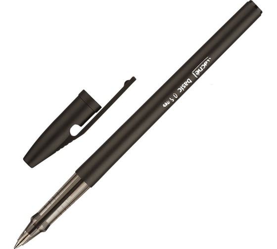 Шариковая масляная ручка 12 шт в упаковке Attache Basic 05 мм черный 168707