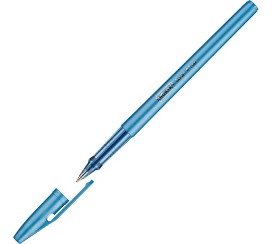Шариковая масляная ручка 12 шт в упаковке Attache Basic 05 мм синий 168706 1
