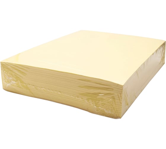 Бумага Silwerhof A4/80г/м2/500л/желтый интенсив 1697077