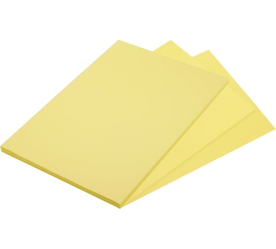 Бумага Silwerhof A4/80г/м2/100л./желтый интенсив общего назначения(офисная) 1635393