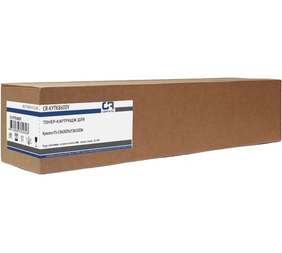 Картридж лазерный COPYRITE CR-KYTK8600Y TK-8600Y желтый (20000стр.) для Kyocera FS-C8600DN/C8650DN 2021976