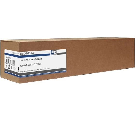 Картридж лазерный COPYRITE CR-KYTK8505Y TK-8505Y желтый (20000стр.) для Kyocera Taskalfa 4550ci/5550 2021956