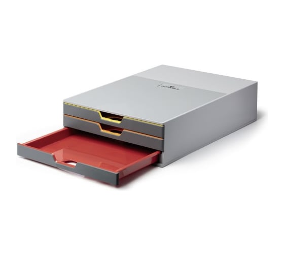 Короб для документов DURABLE VARICOLOR, 3 лотка 760327