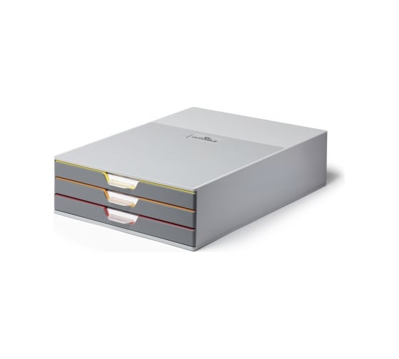Короб для документов DURABLE VARICOLOR, 3 лотка 760327