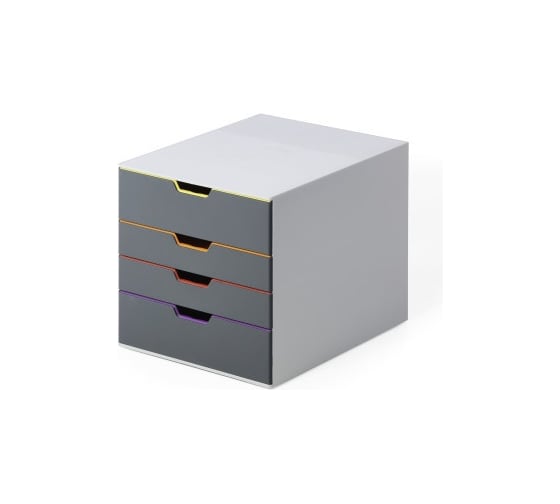 Короб для документов DURABLE VARICOLOR, 4 лотка 760427 1