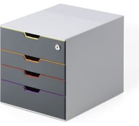 Короб для документов DURABLE VARICOLOR, 4 лотка SAFE 760627