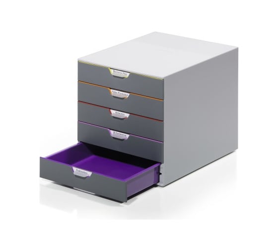 Короб для документов DURABLE VARICOLOR, 5 лотков 760527