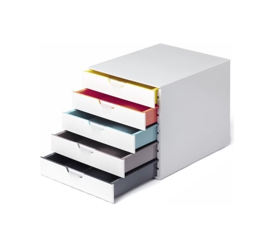 Короб для документов DURABLE VARICOLOR MIX, 5 лотков 762527