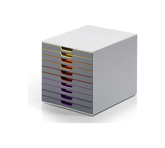 Короб для документов DURABLE VARICOLOR, 10 лотков 761027 1